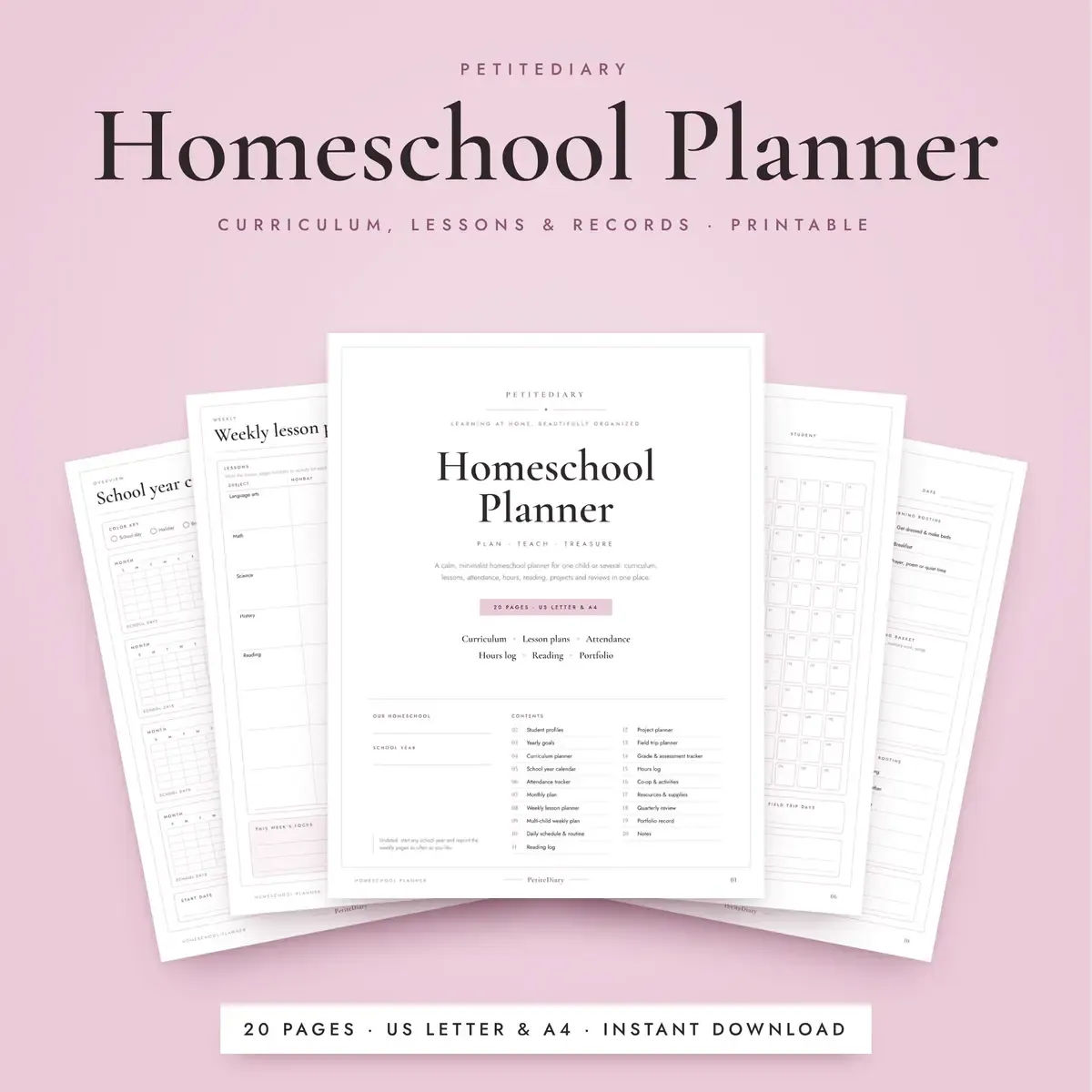 Homeschool Planner