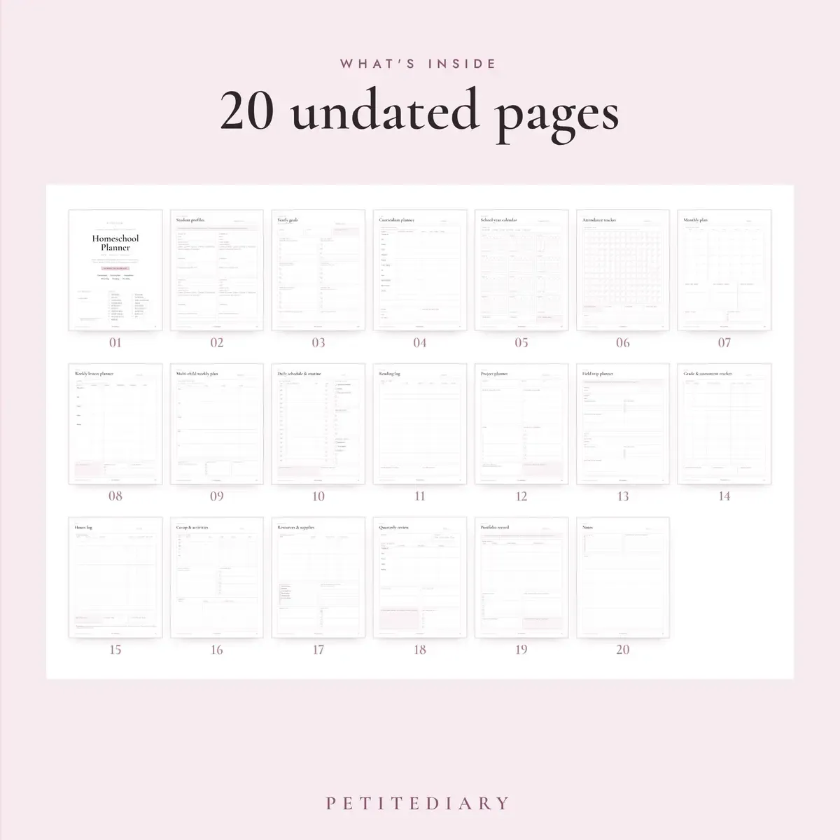 Homeschool Planner, image 2