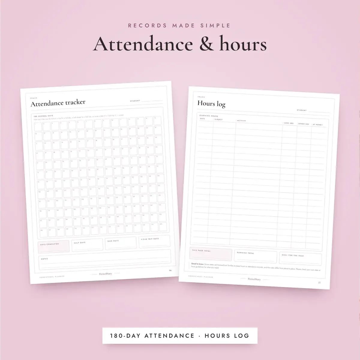 Homeschool Planner, image 4