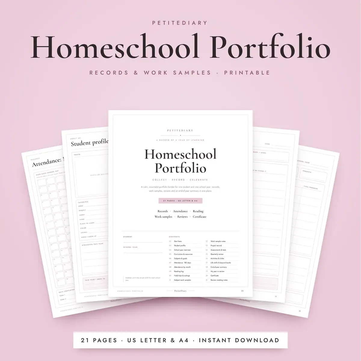 Homeschool Portfolio