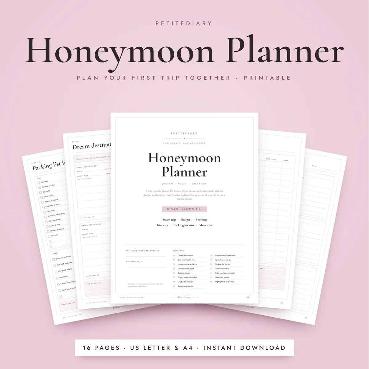 Honeymoon Planner