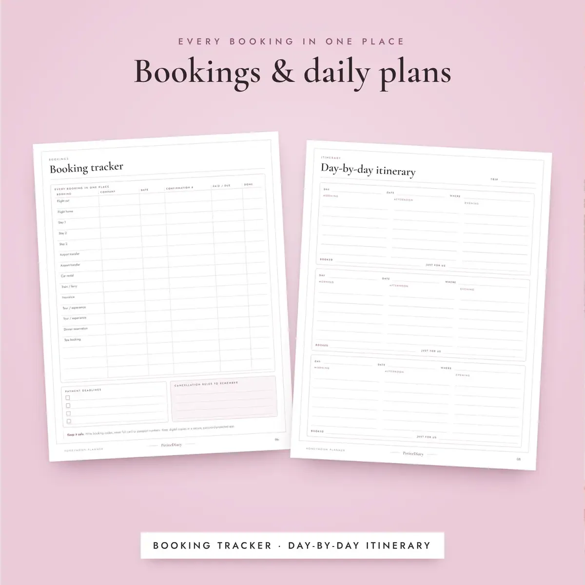 Honeymoon Planner, image 4