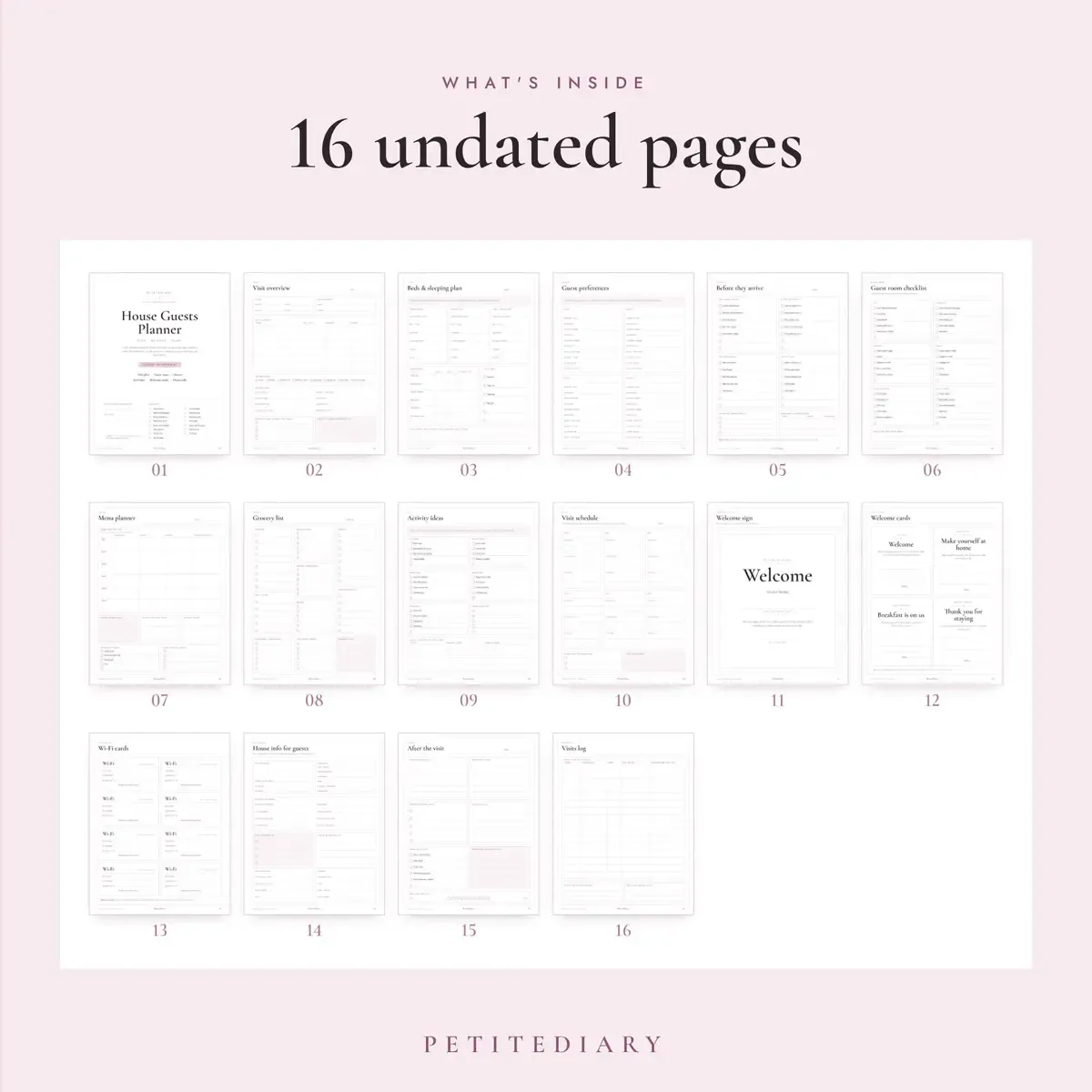House Guest Planner, image 2