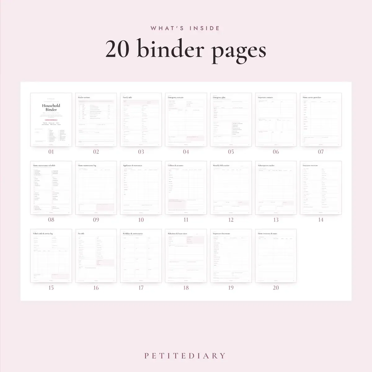 Household Binder, image 2