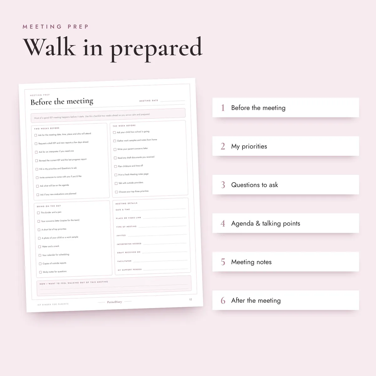 IEP Binder for Parents, image 3