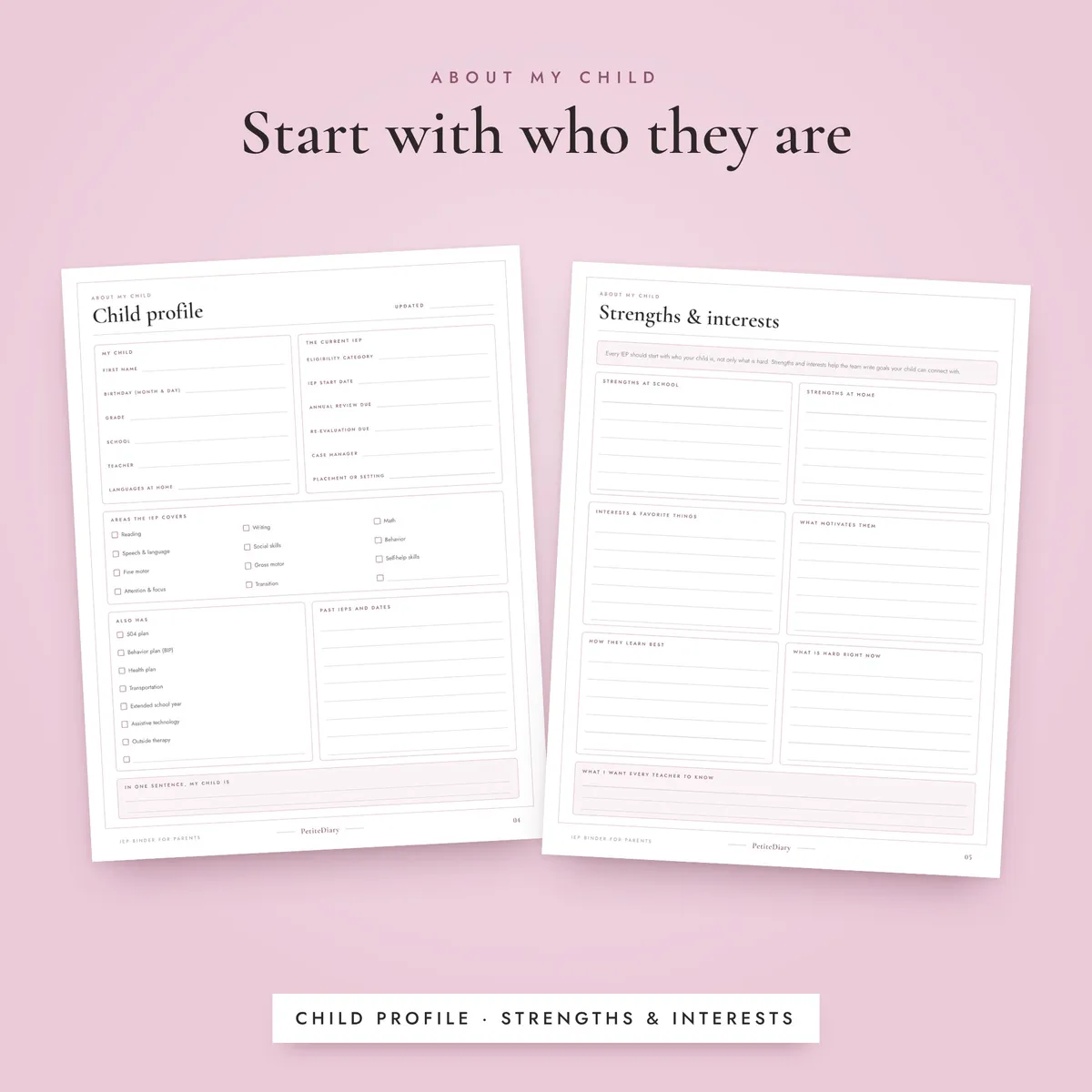IEP Binder for Parents, image 4