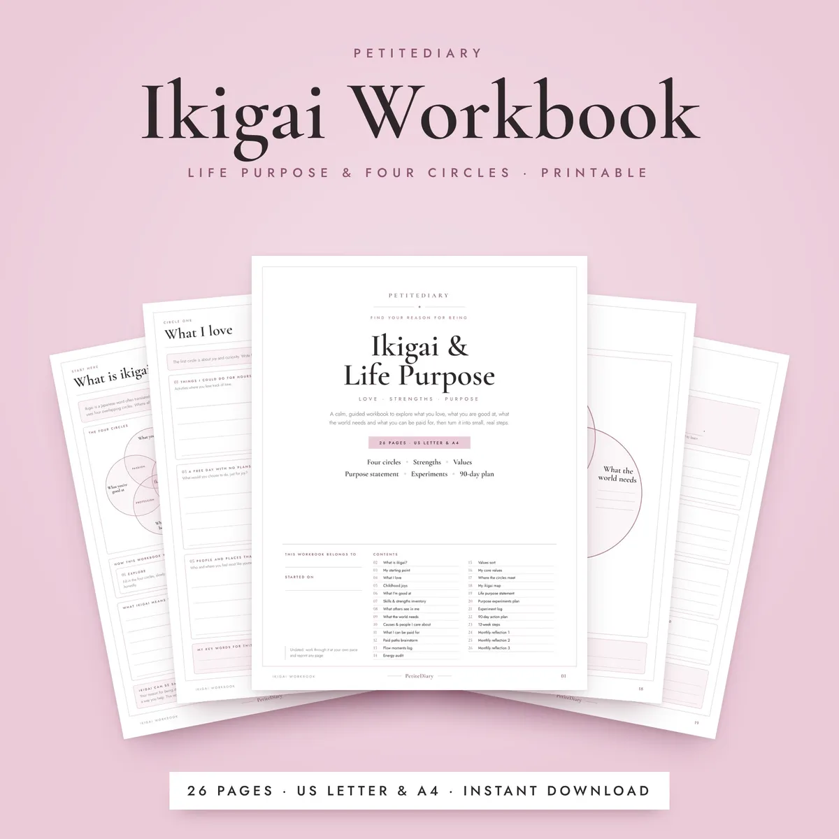 Ikigai Workbook
