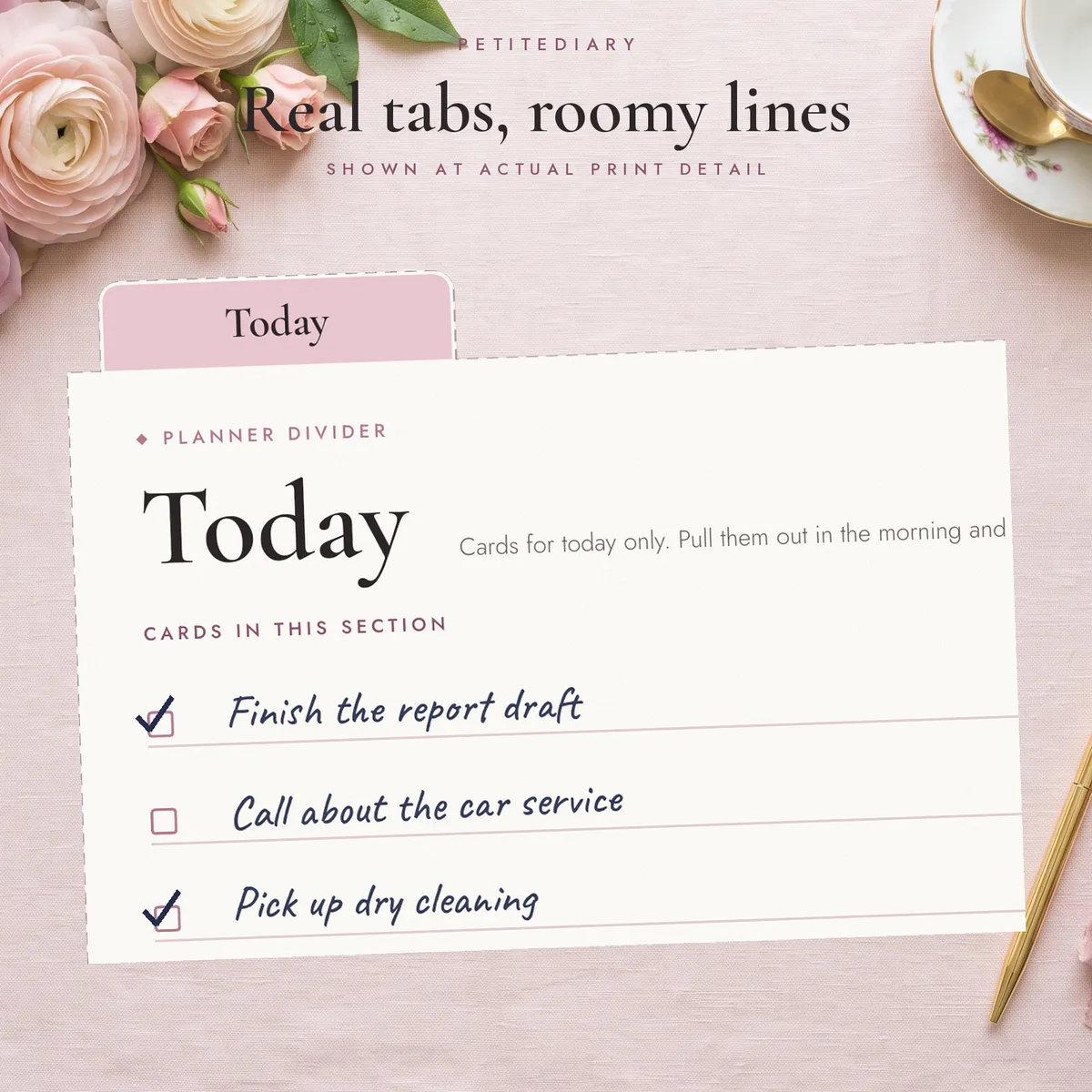 Index Card Planner Tabs, Dividers & Dashboards, image 4
