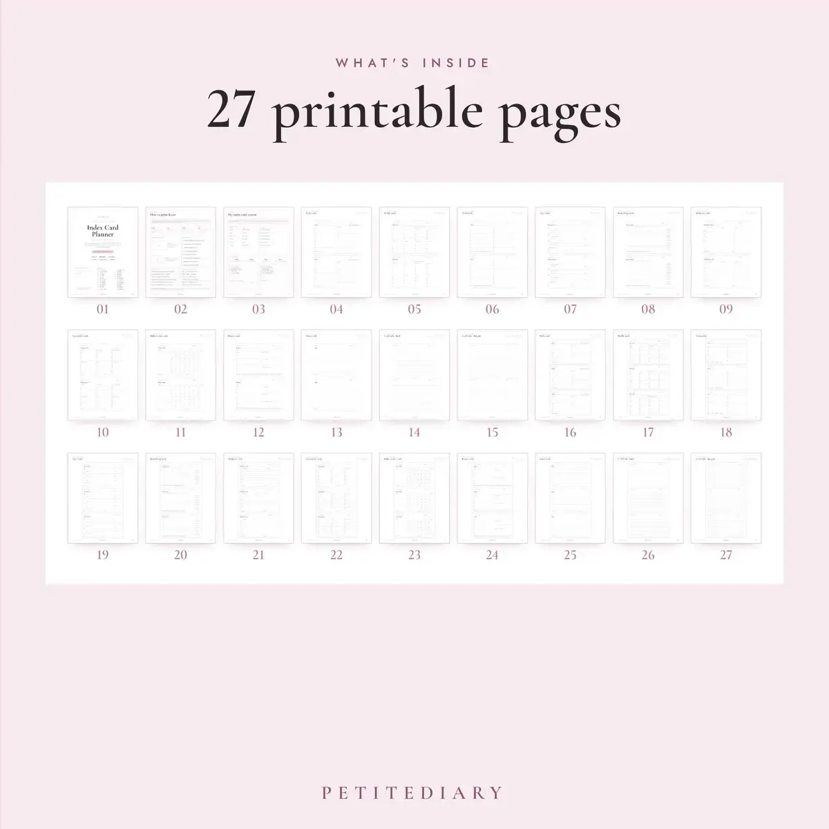 Index Card Planner, image 2