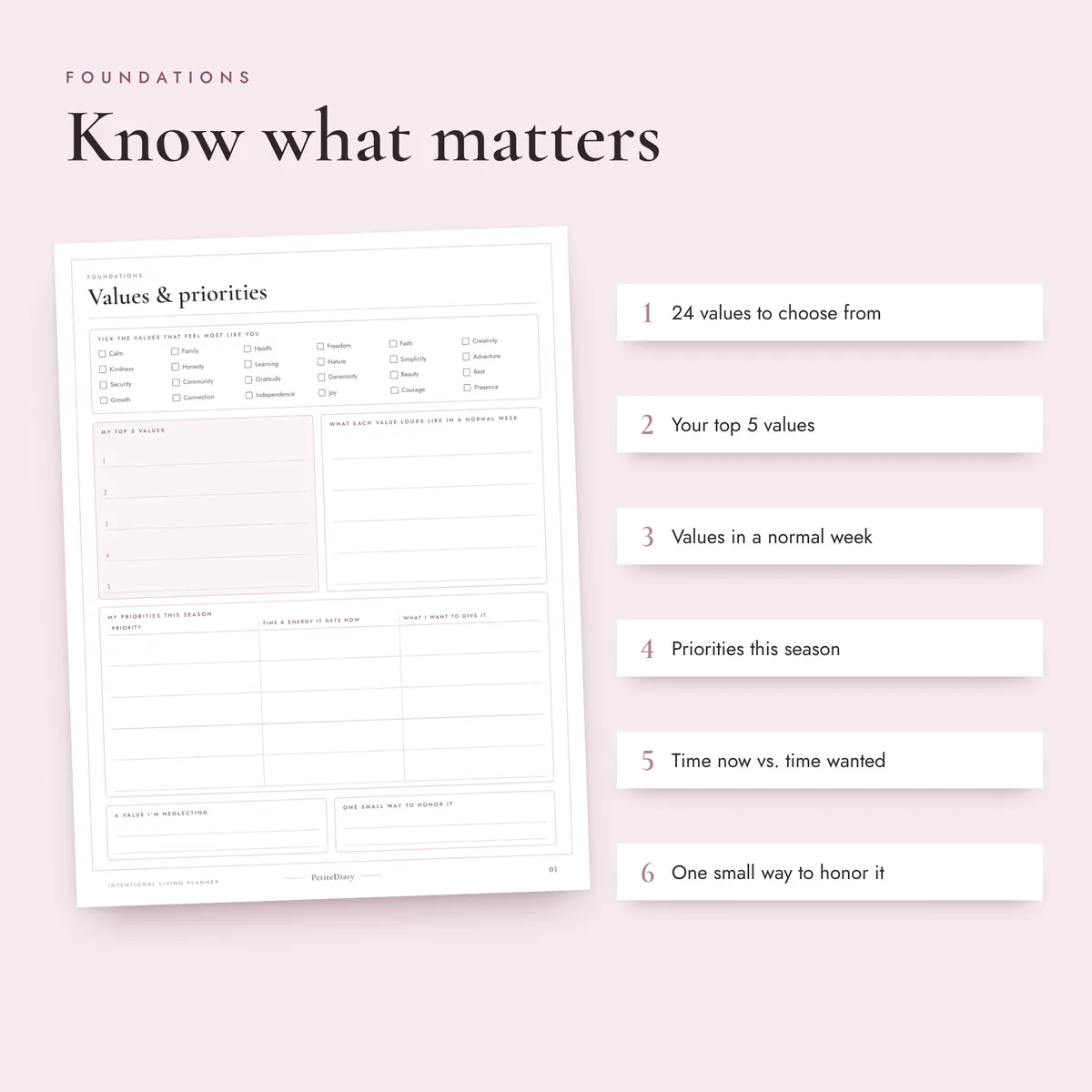 Intentional Living Planner, image 3