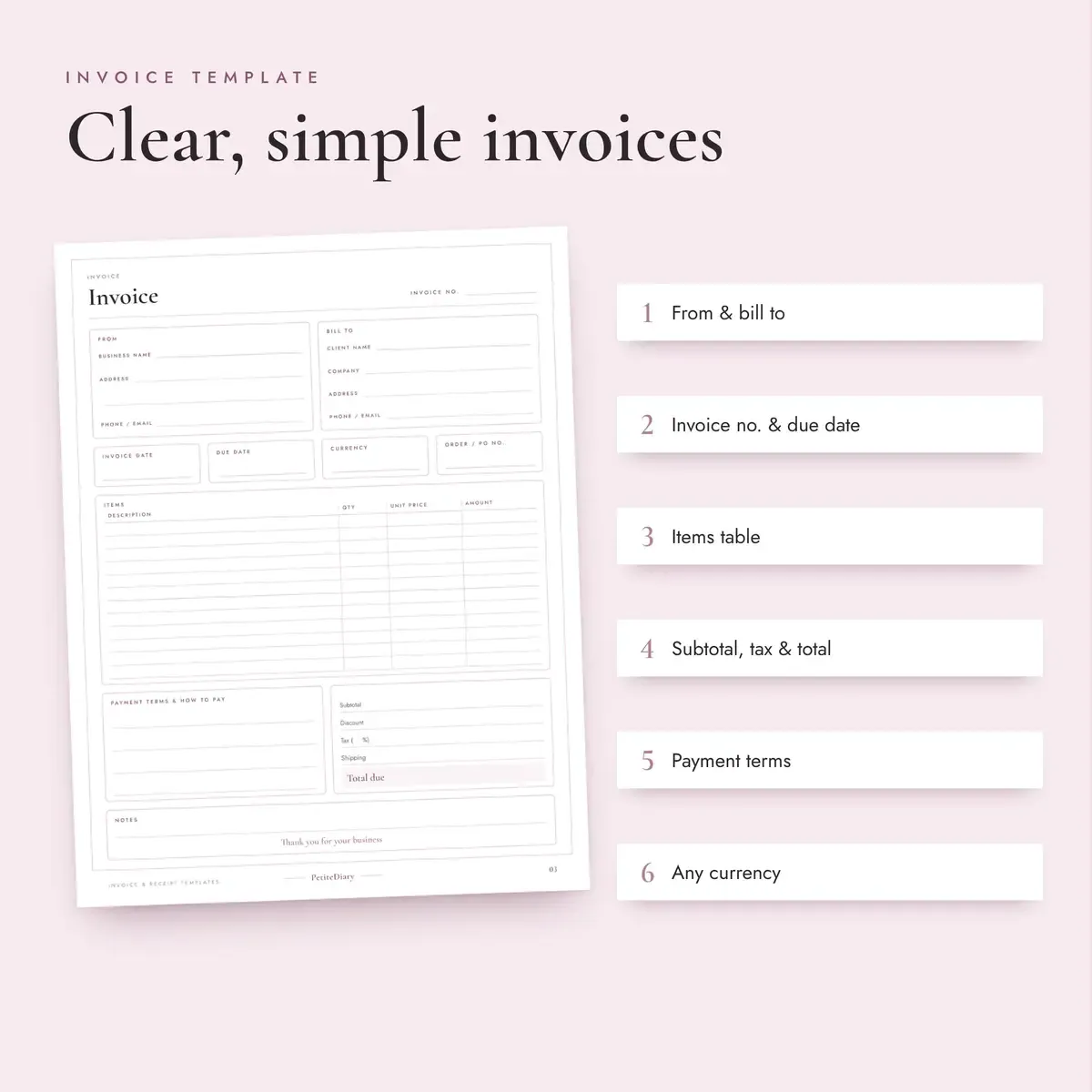 Invoice Template, image 3