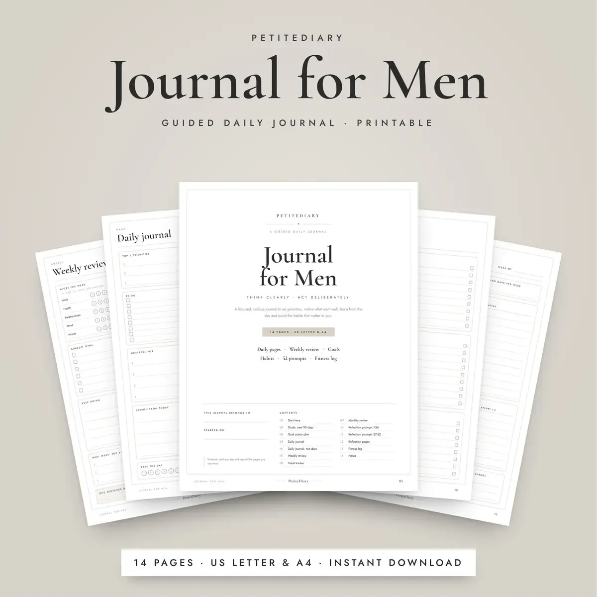 Journal for Men