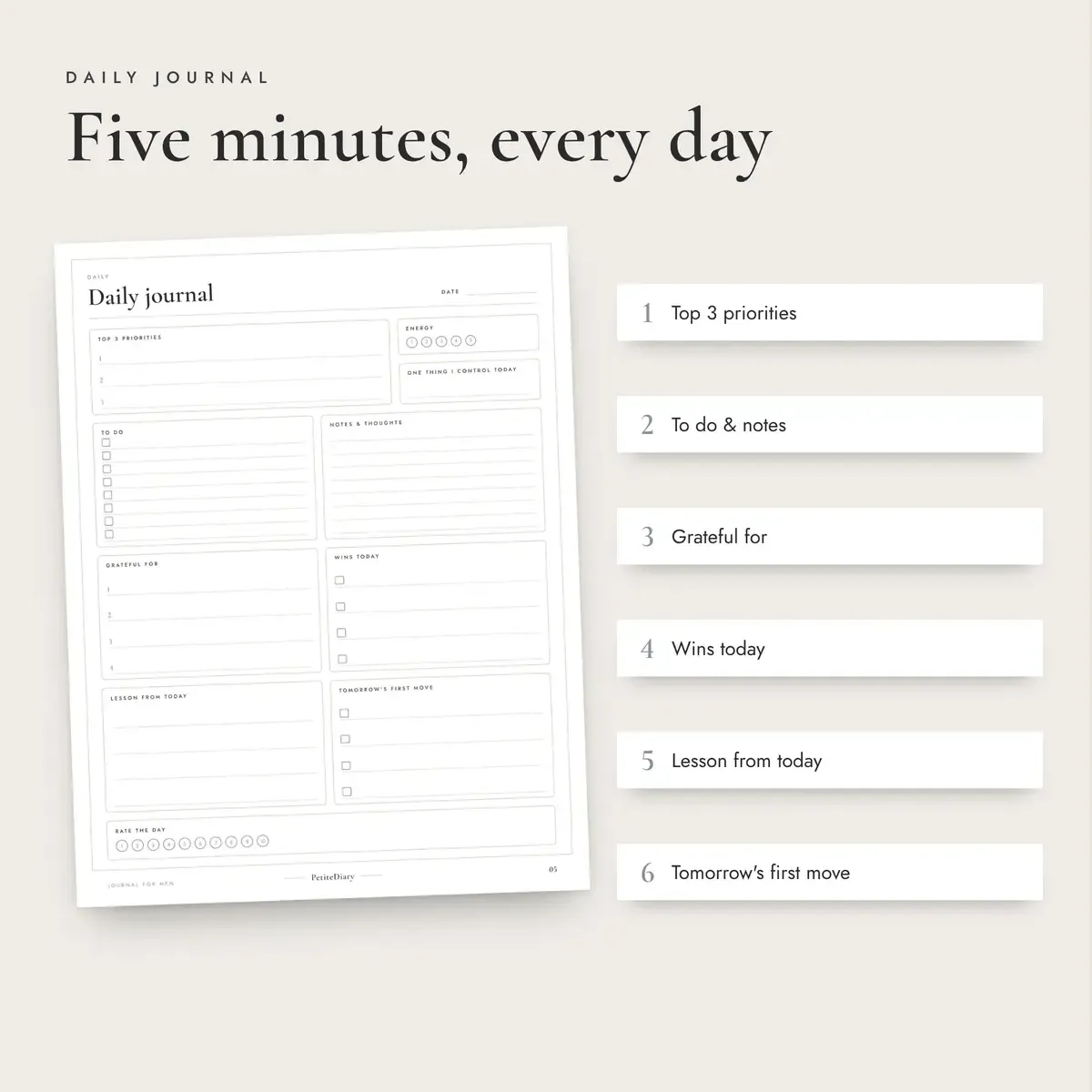 Journal for Men, image 3