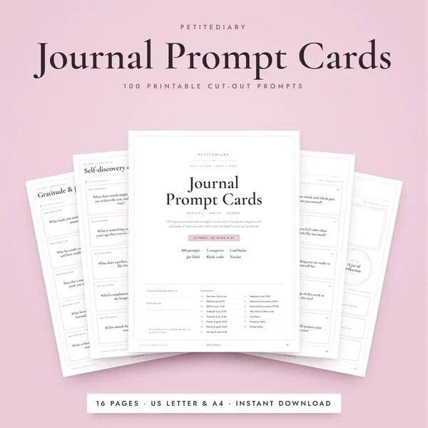 Journal Prompt Cards