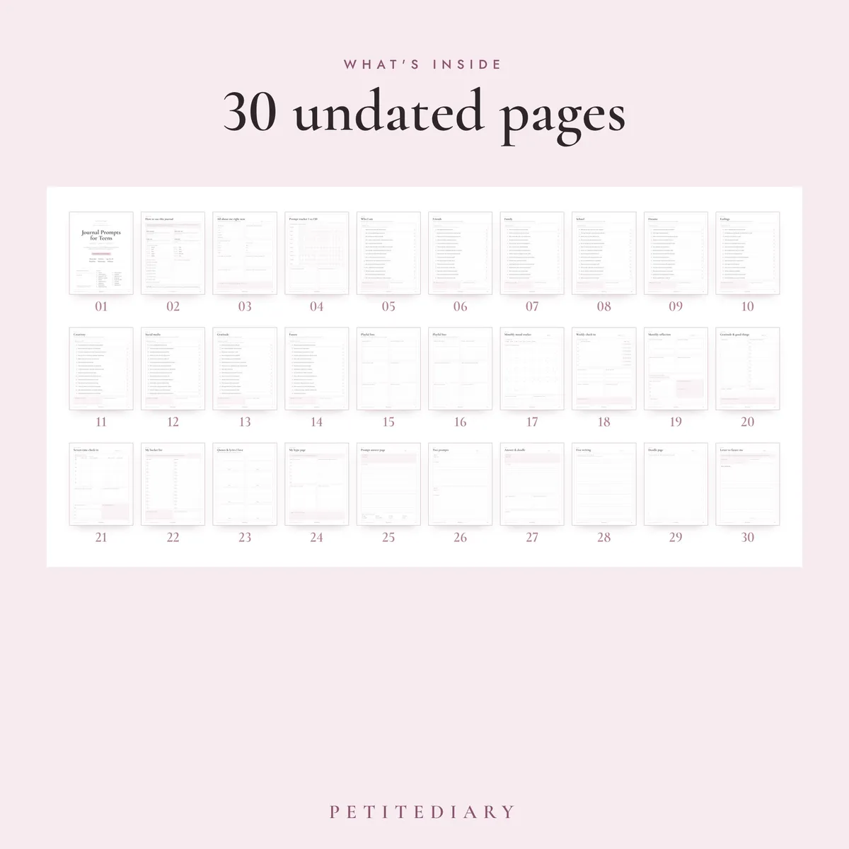 Journal Prompts for Teens, image 2