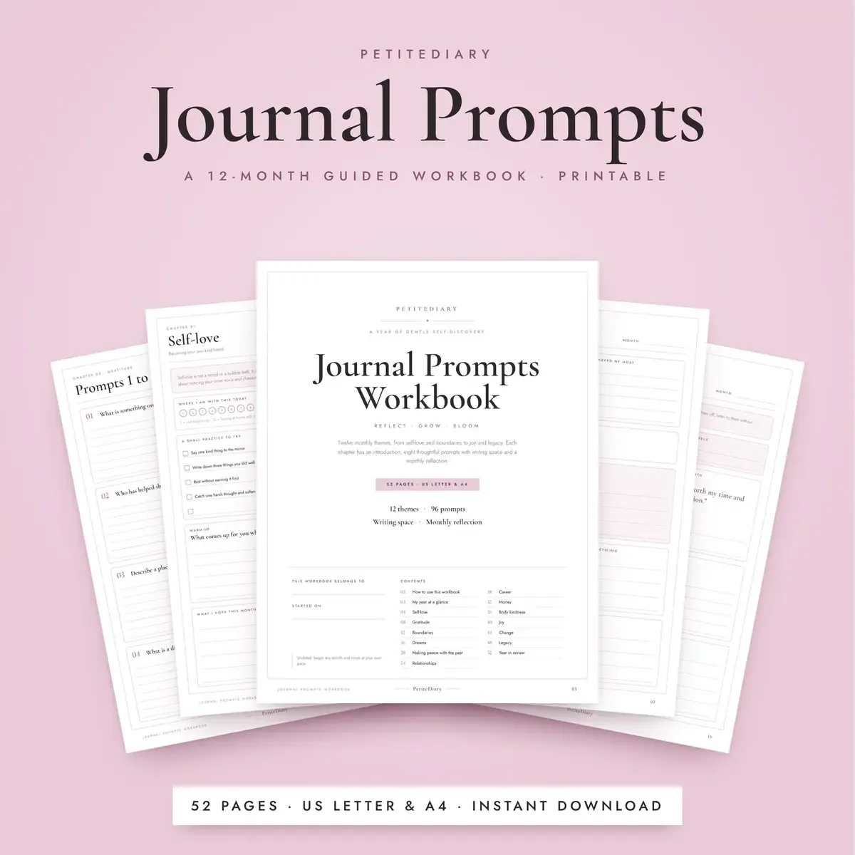 Journal Prompts Workbook