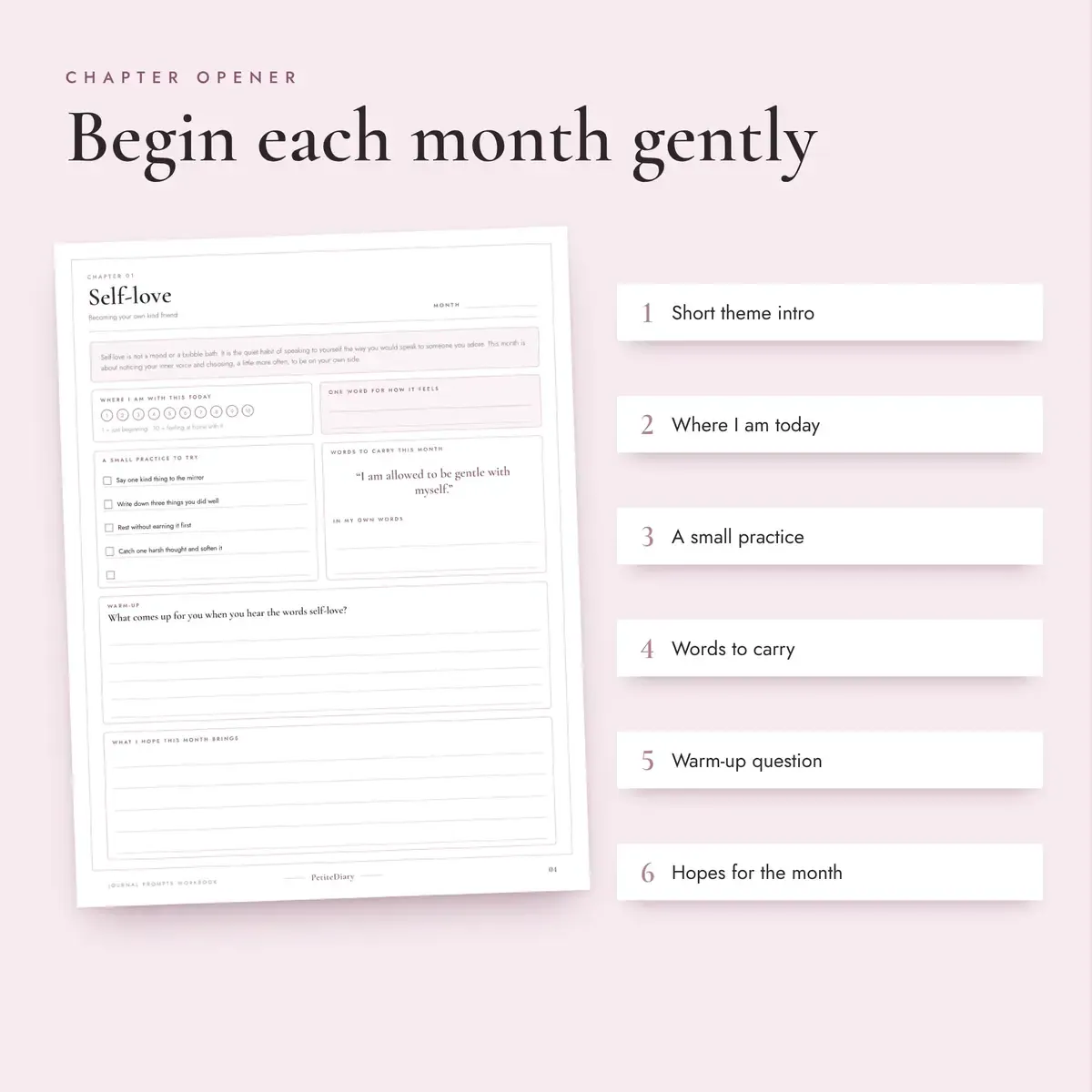 Journal Prompts Workbook, image 3
