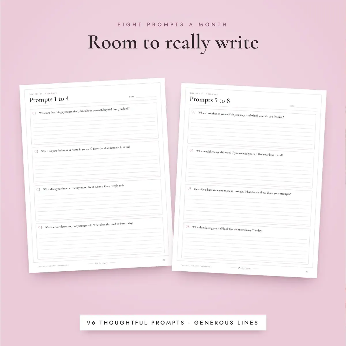 Journal Prompts Workbook, image 4