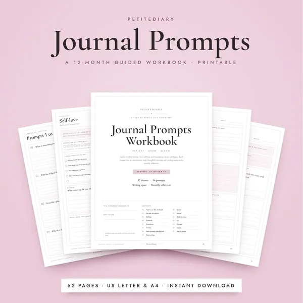 Journal Prompts Workbook