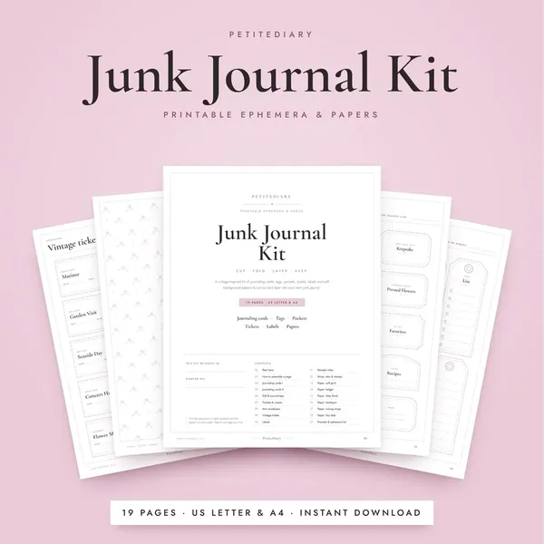 Junk Journal Kit