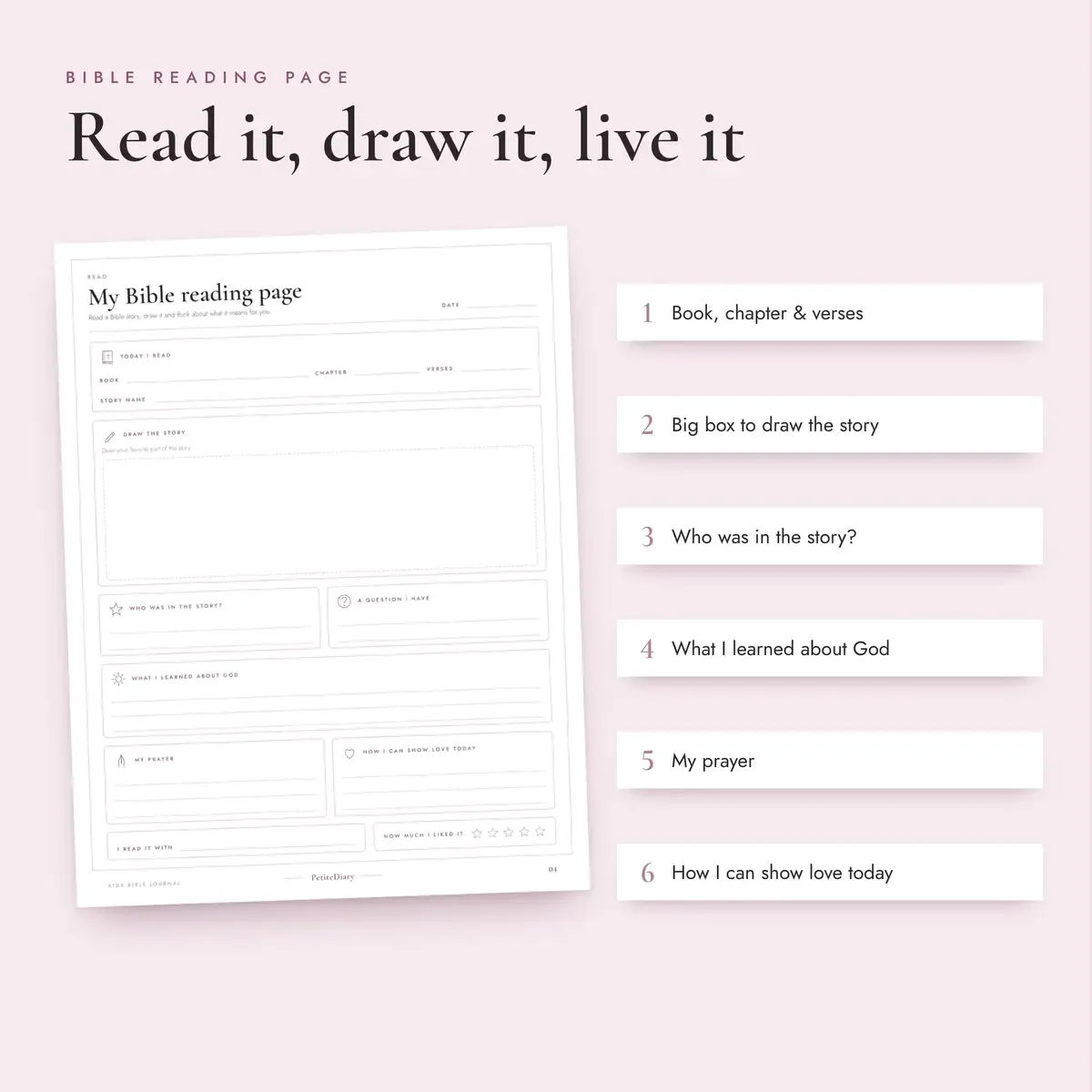 Kids Bible Journal Ages 6-12, image 3