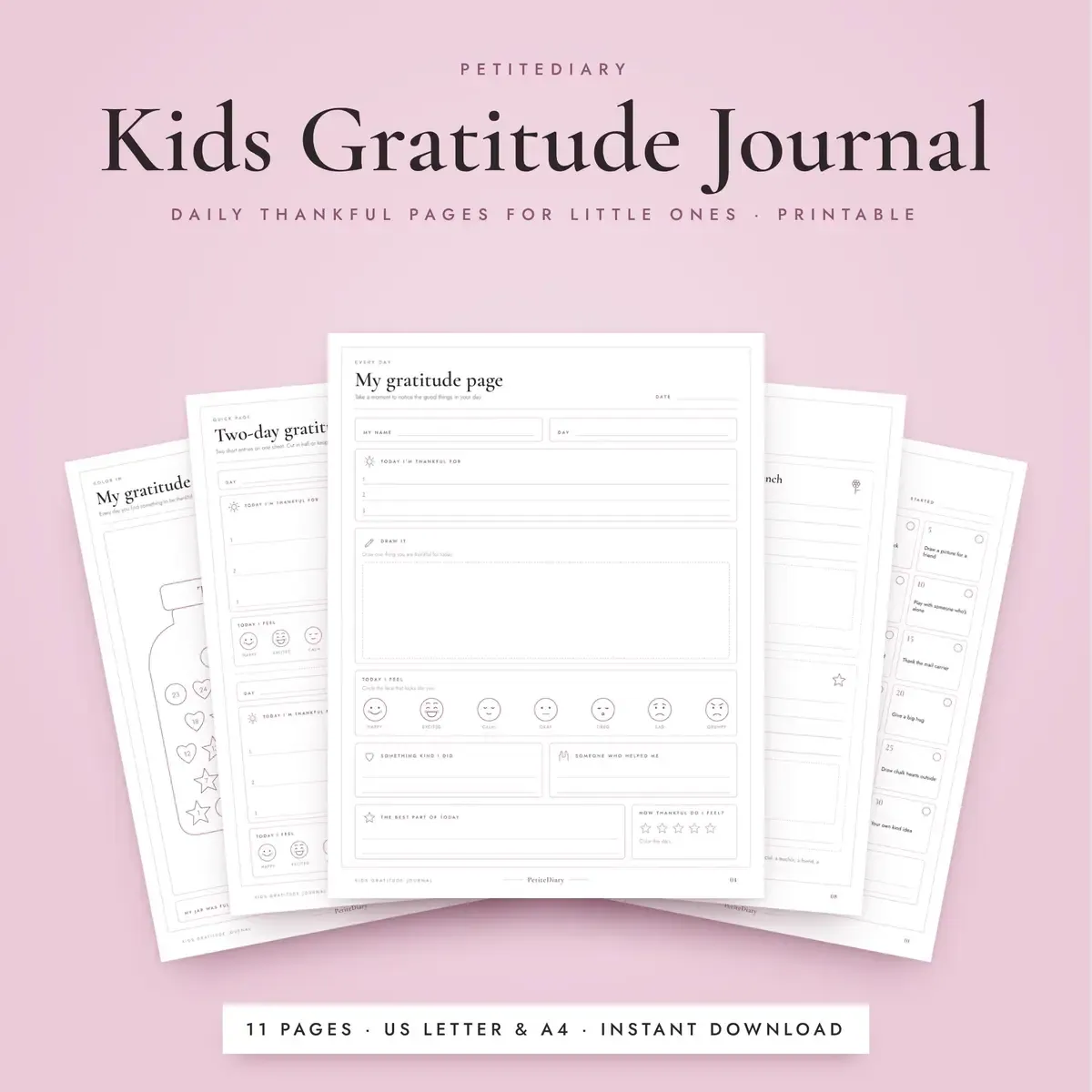 Kids Gratitude Journal