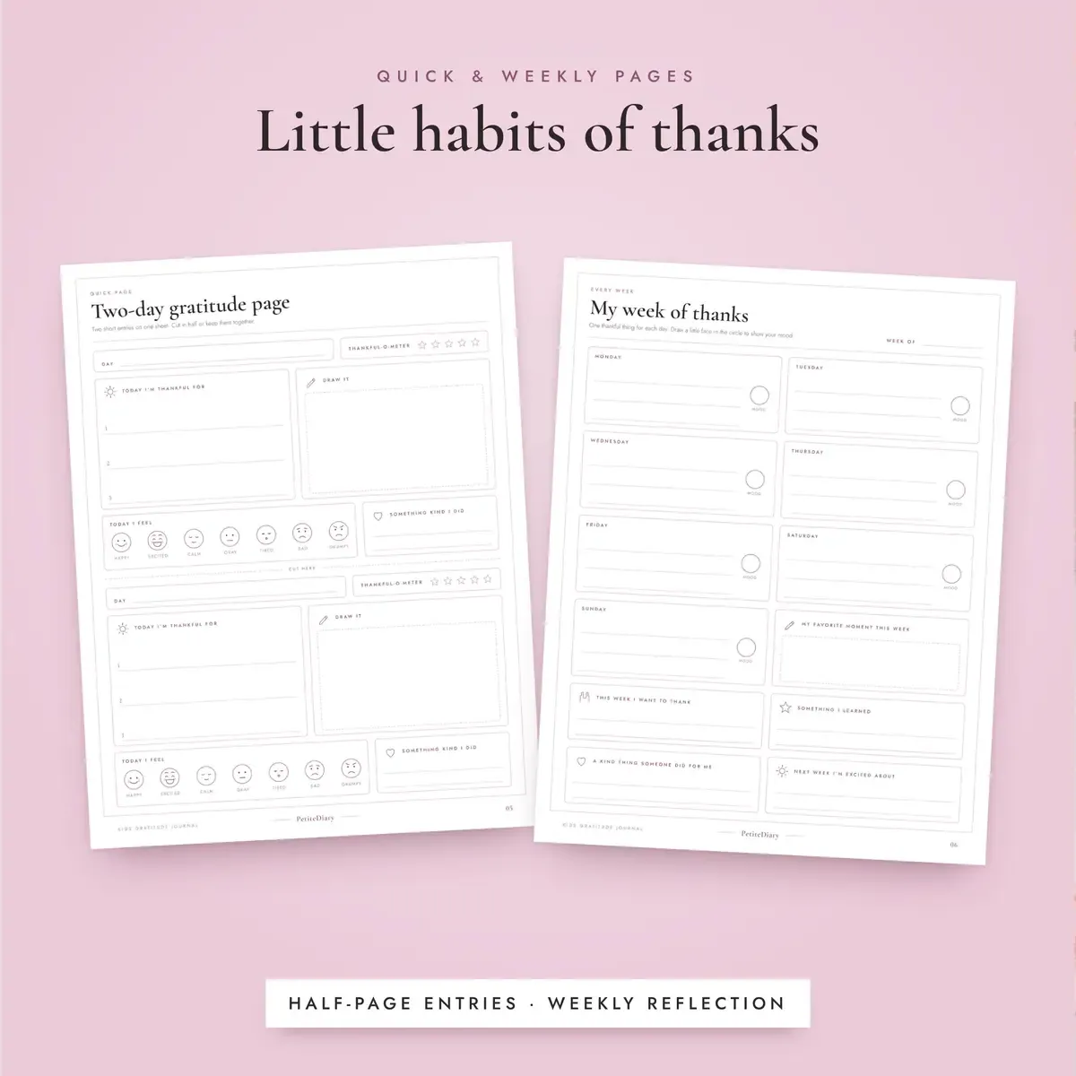 Kids Gratitude Journal, image 4