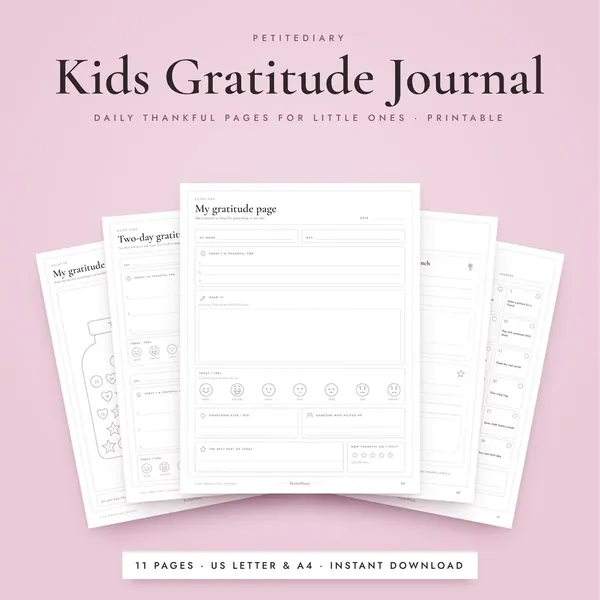 Kids Gratitude Journal