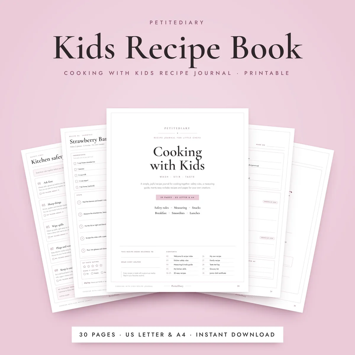 Kids Recipe Book