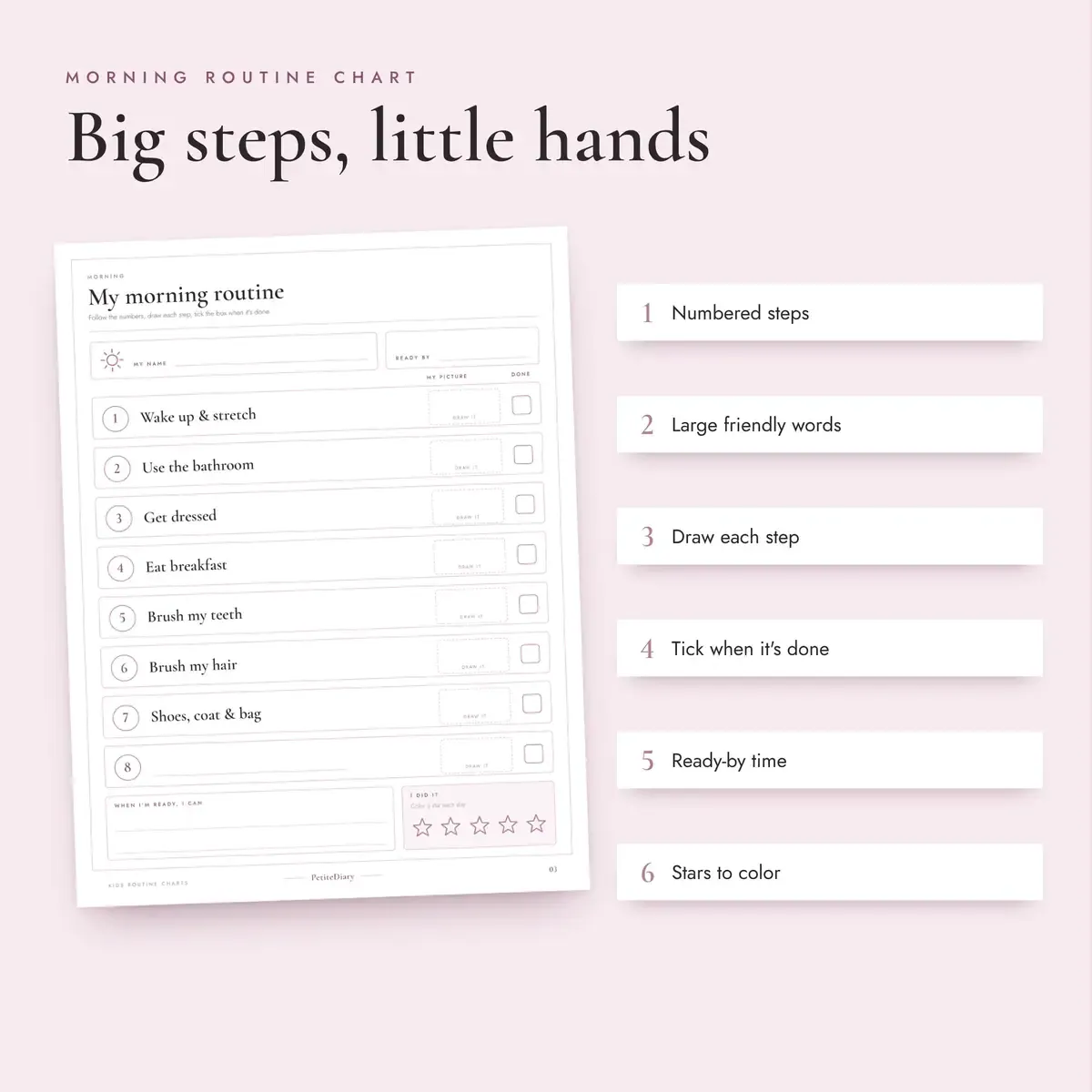 Kids Routine Chart, image 3
