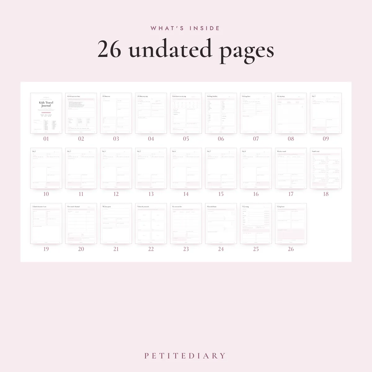 Kids Travel Journal, image 2