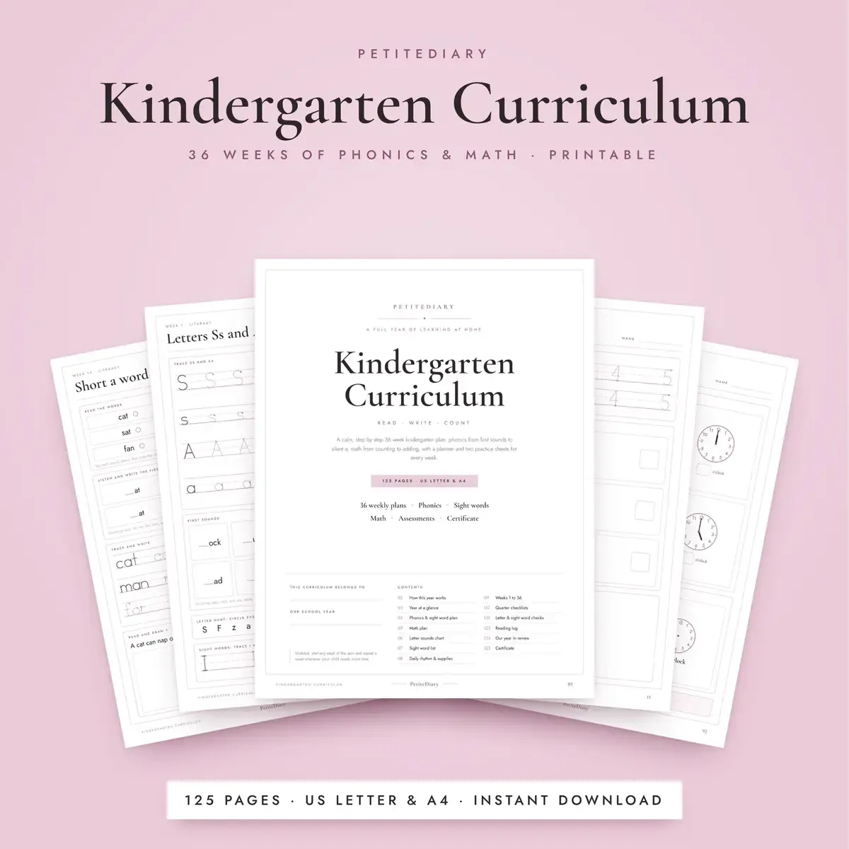 Kindergarten Curriculum