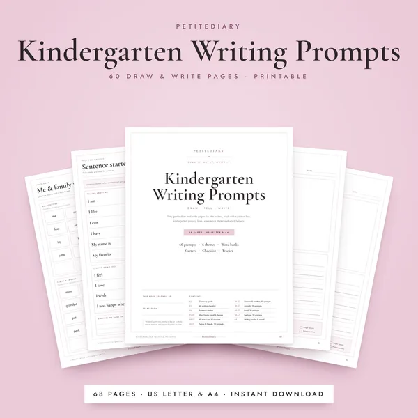 Kindergarten Writing Prompts