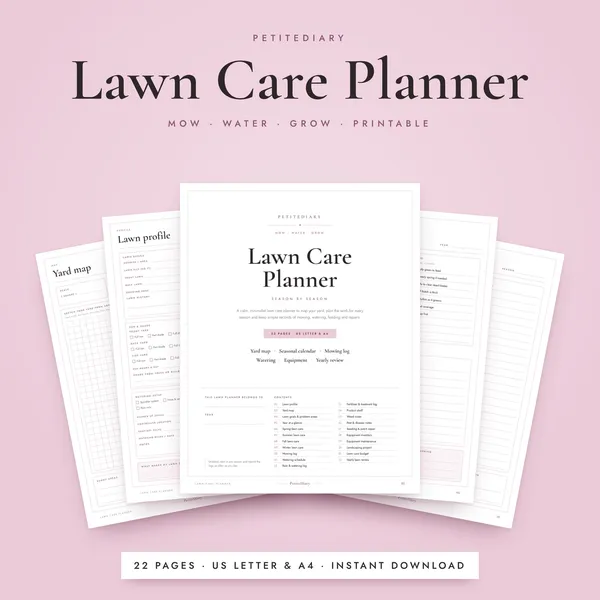 Lawn Care Planner
