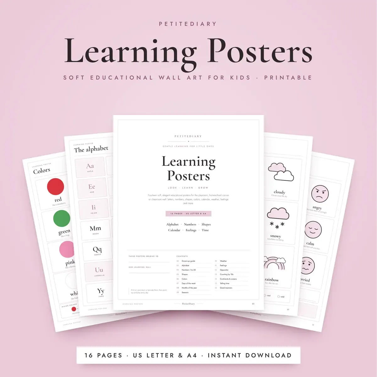 Learning Posters