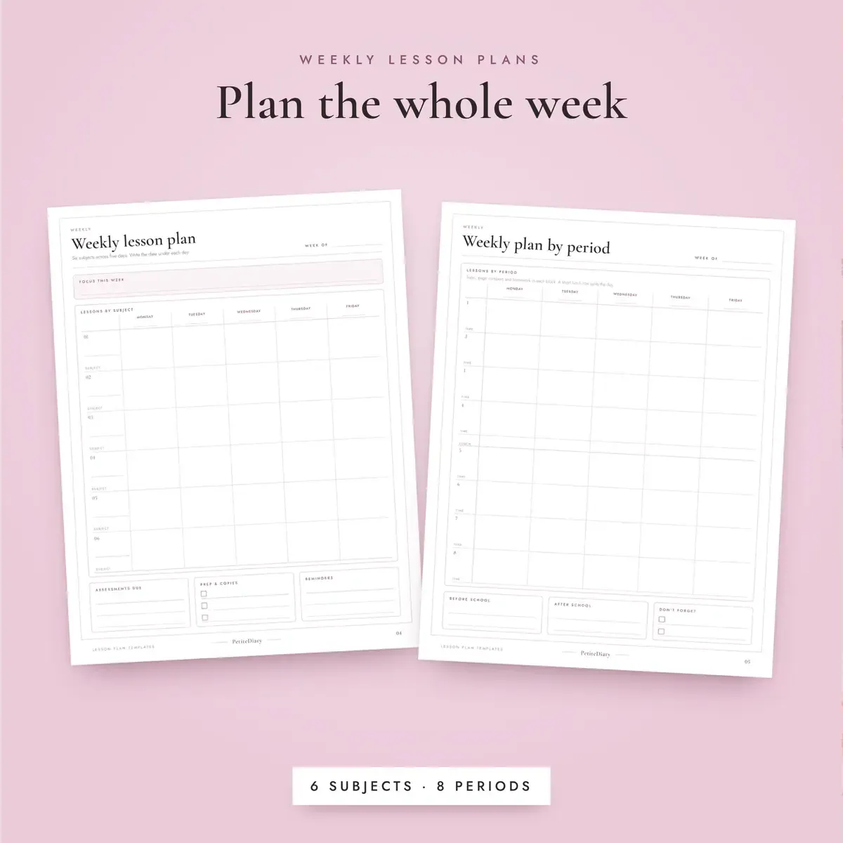 Lesson Plan Template for Teachers, image 4