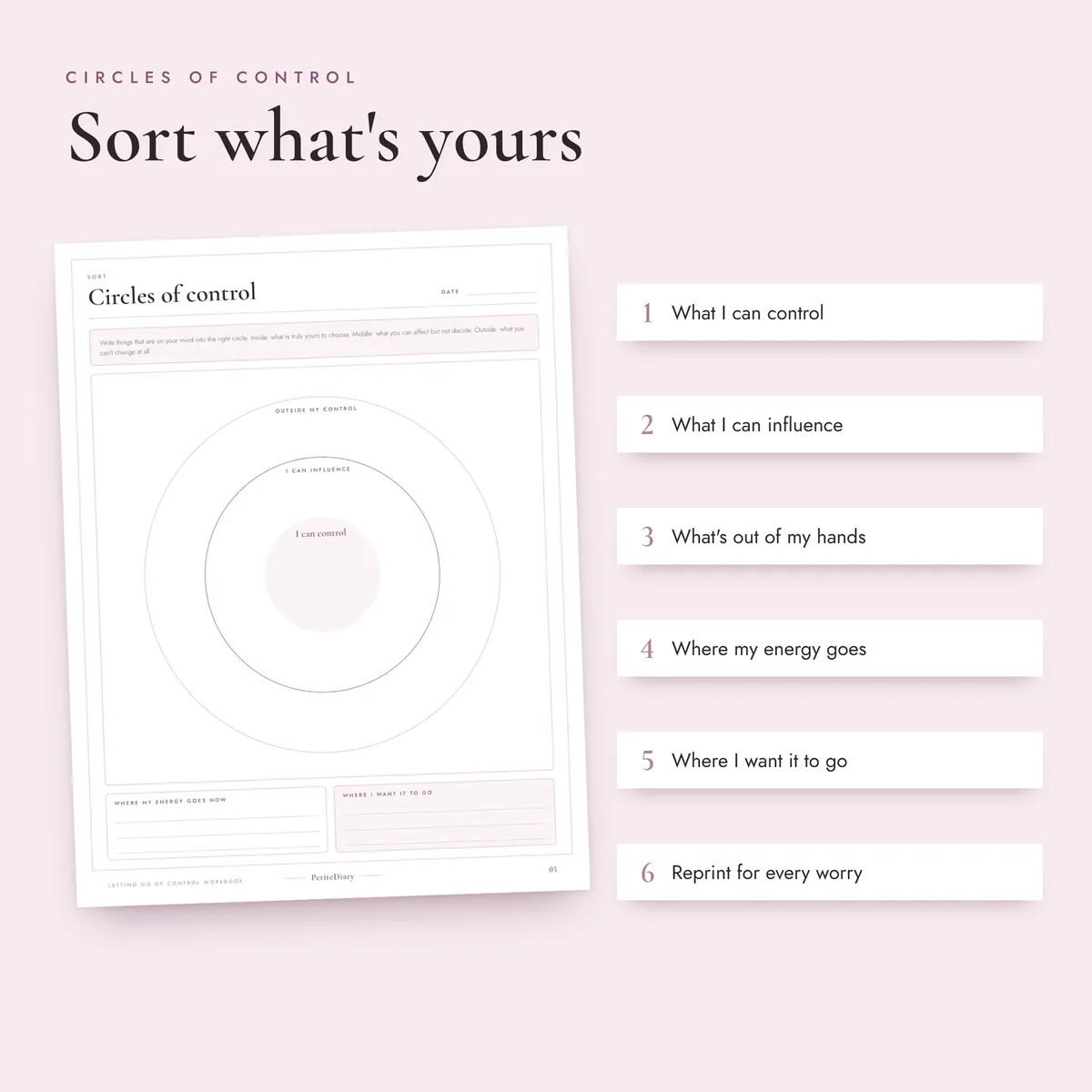 Letting Go Workbook, image 3