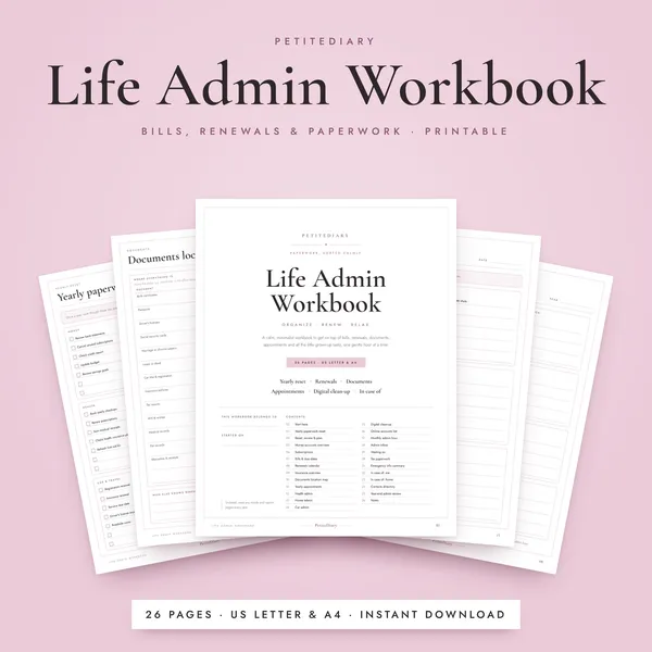 Life Admin Workbook