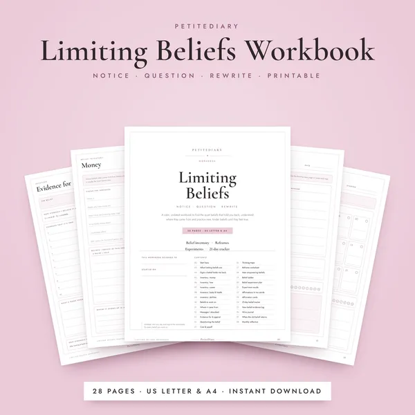 Limiting Beliefs Worksheet