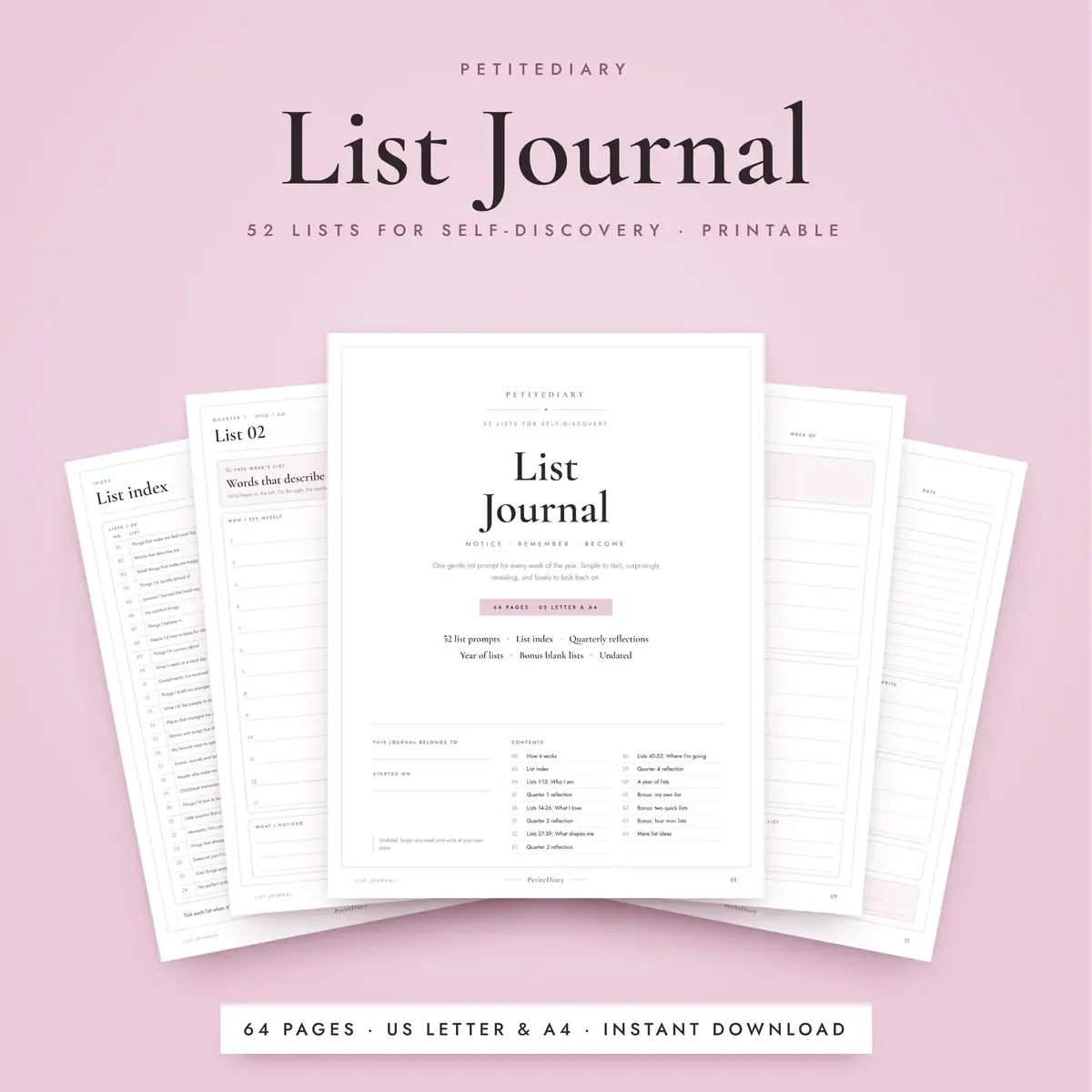 List Journal