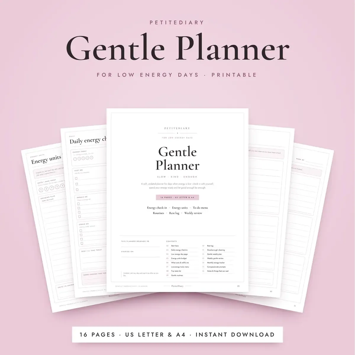 Low Energy Planner