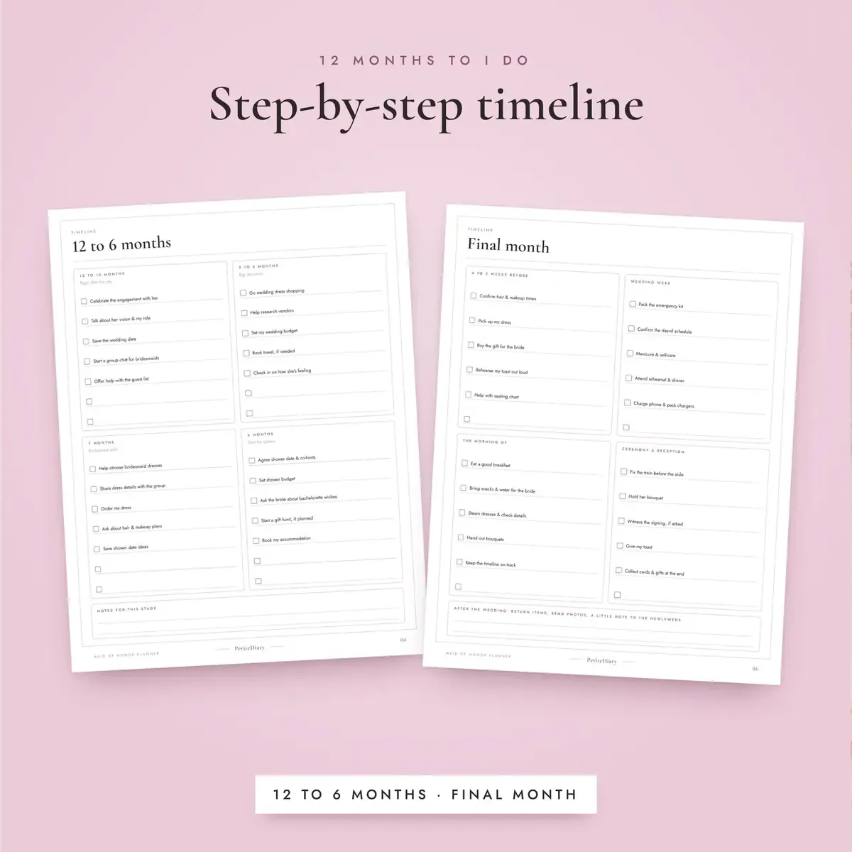 Maid of Honor Planner, image 4