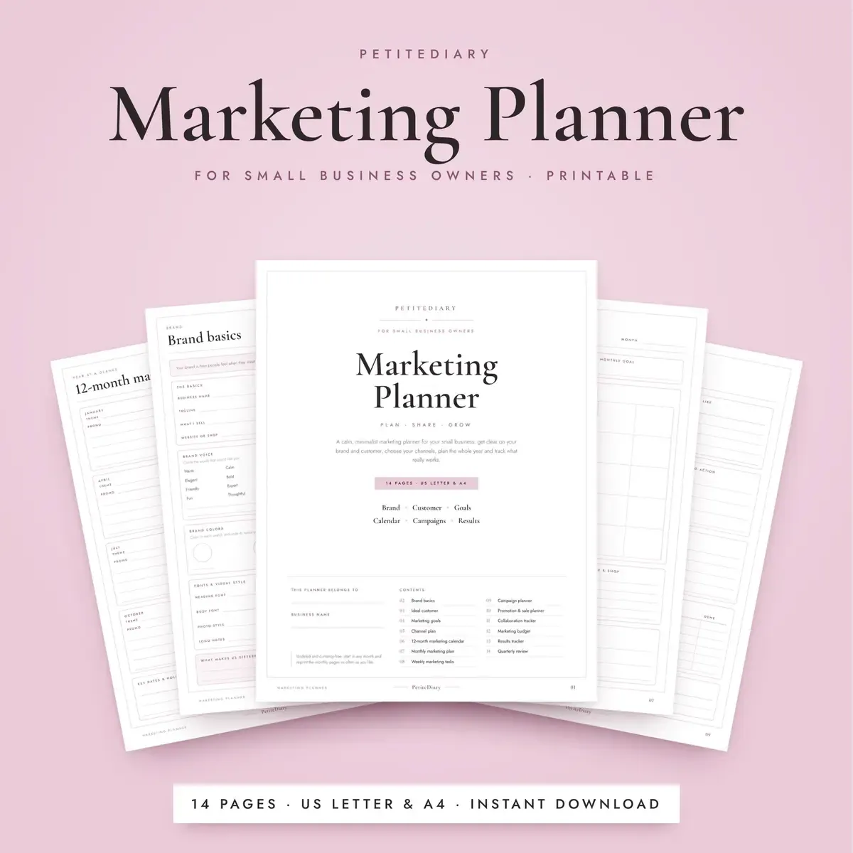 Marketing Planner for Small Business
