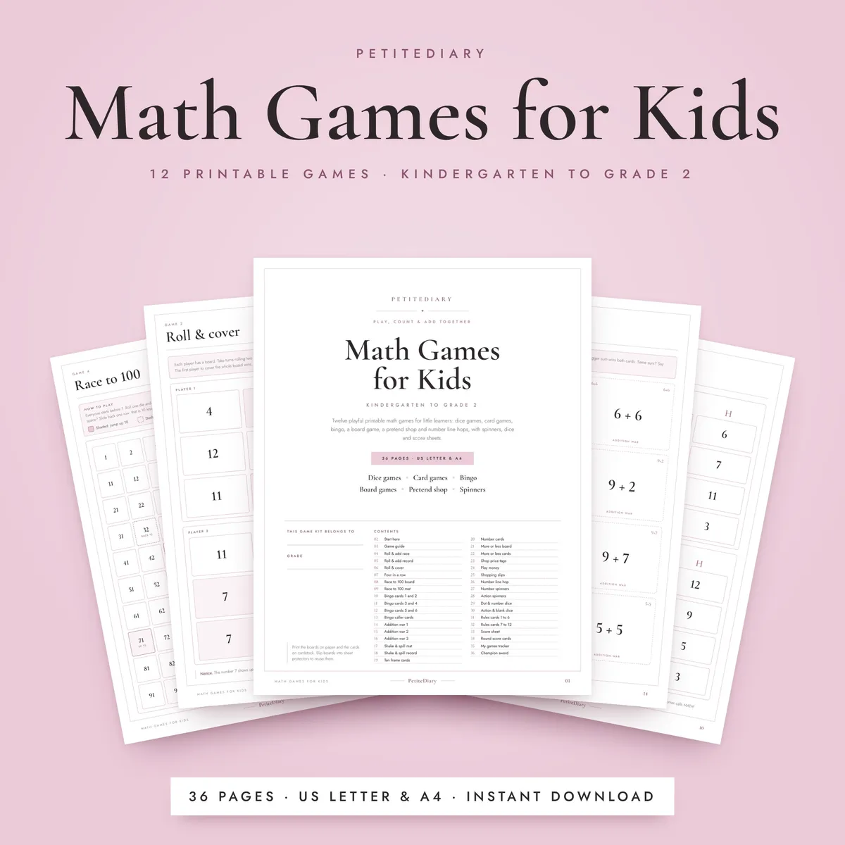 Math Games for Kids