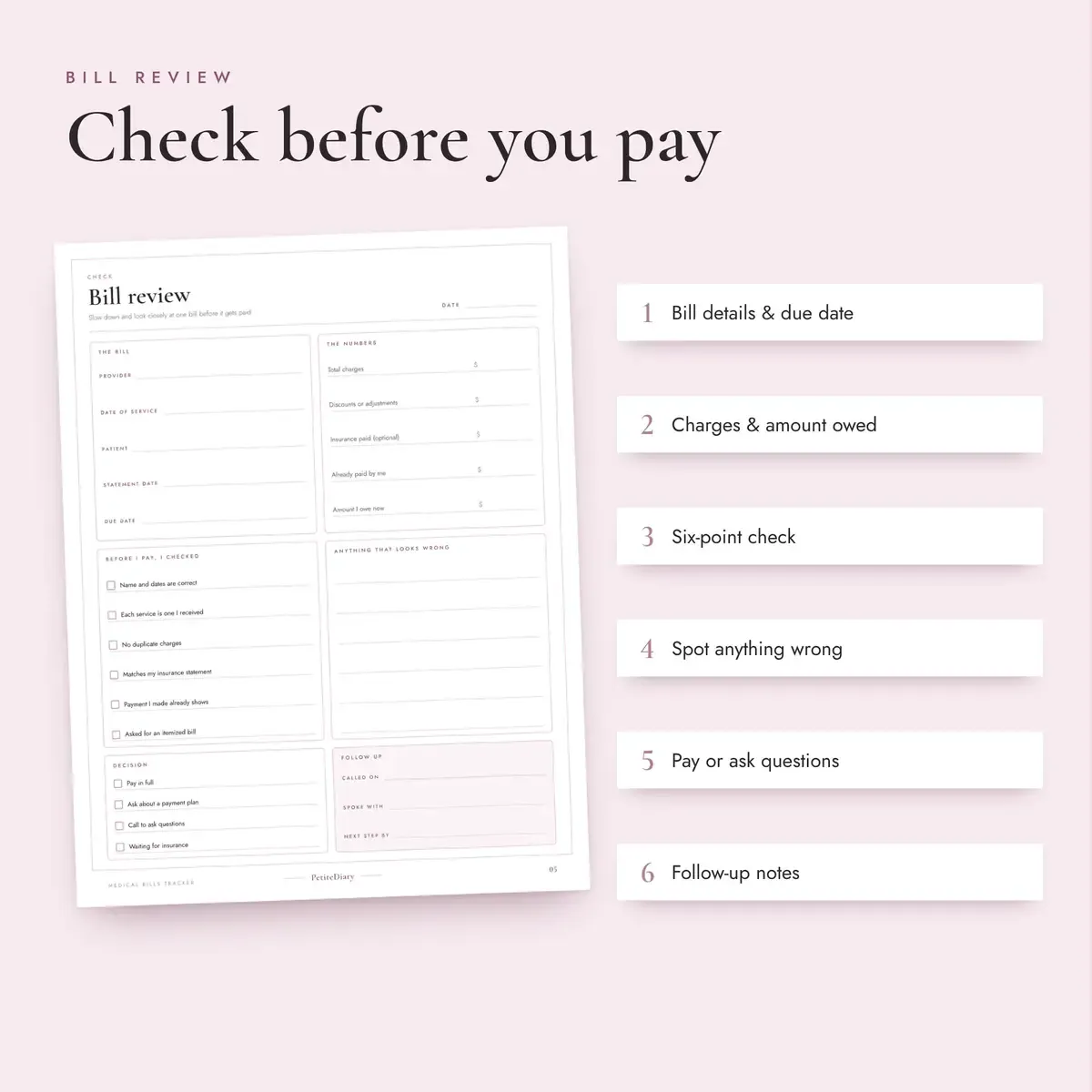 Medical Bill Tracker, image 3