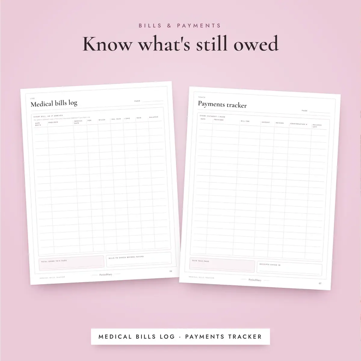 Medical Bill Tracker, image 4