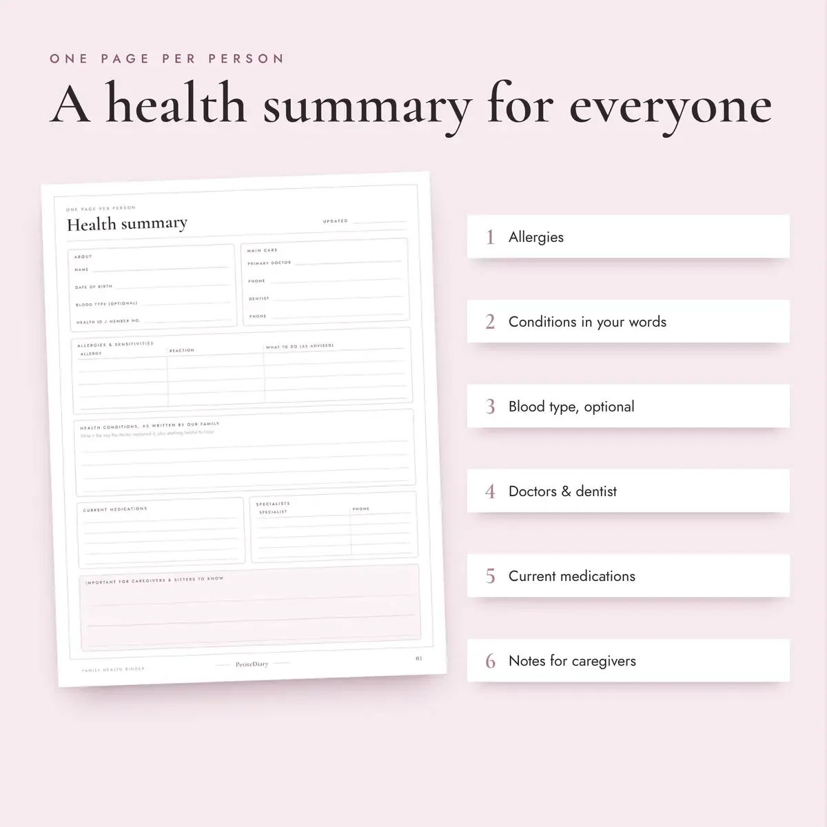 Medical Binder, image 3