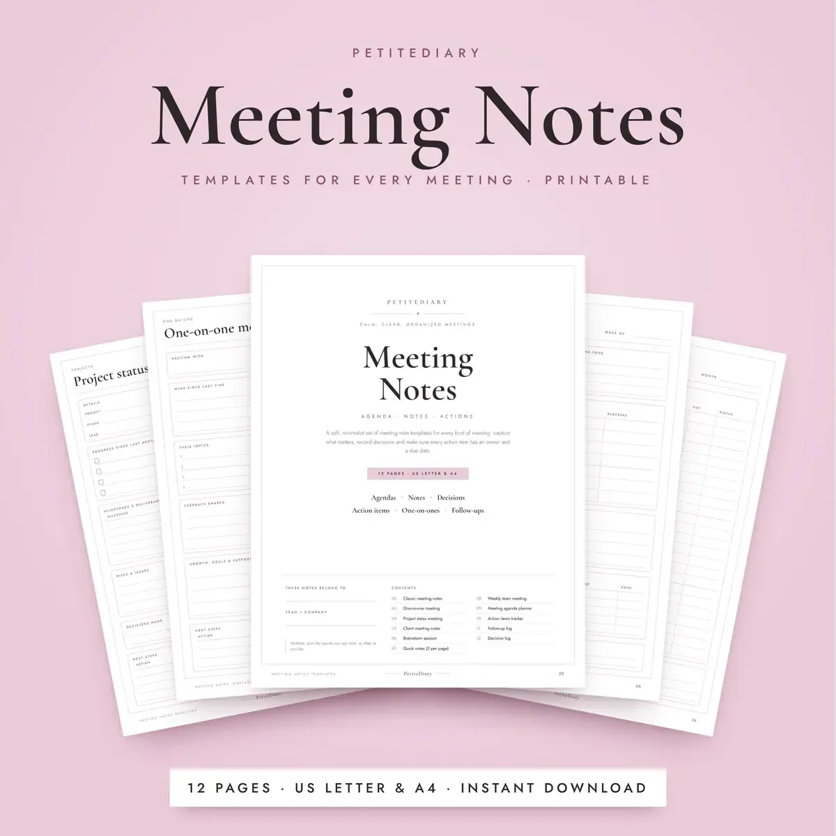 Meeting Notes Template