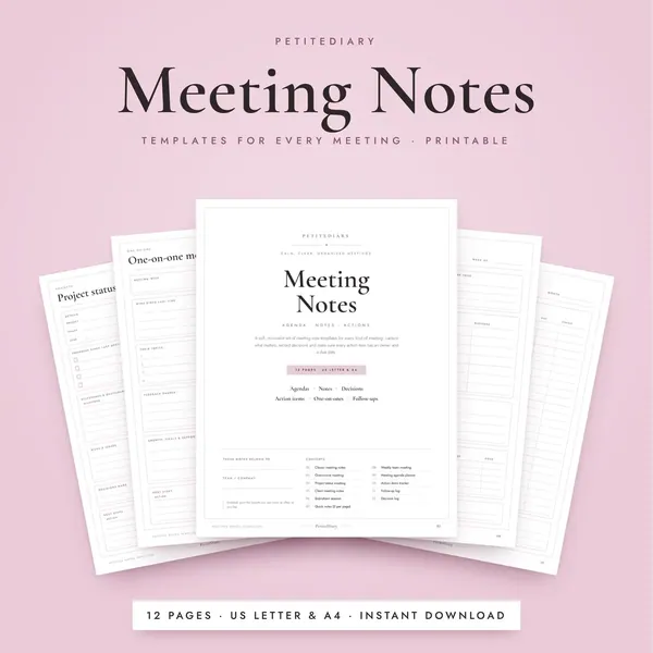 Meeting Notes Template
