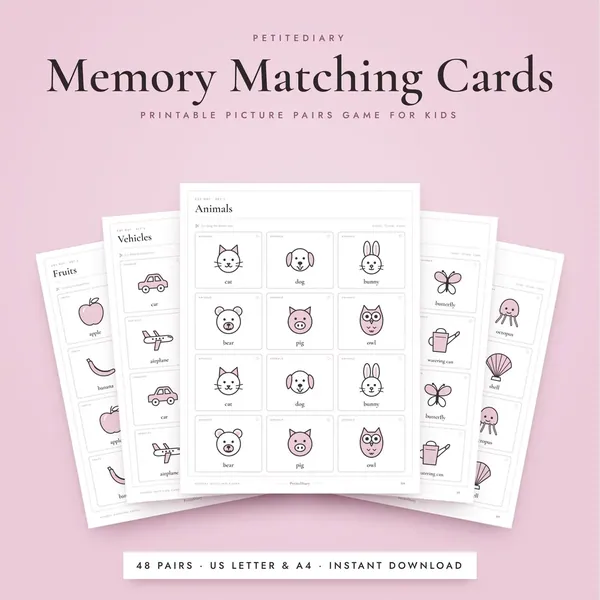 Memory Cards for Kids